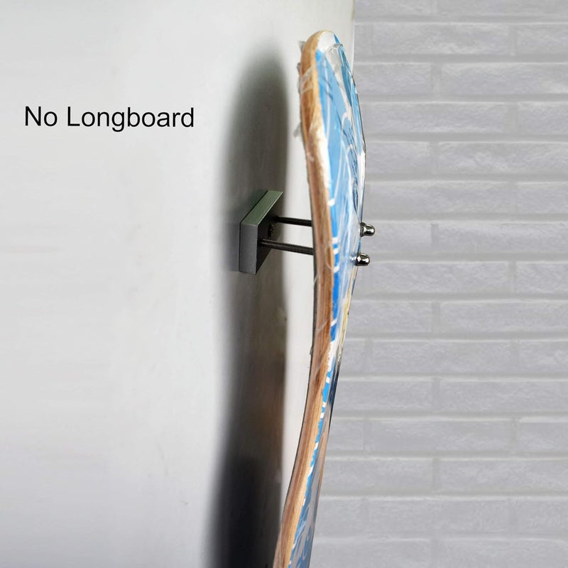 YYST Skateboard Floating Deck Display Skateboard Floating Wall Mount Long Board Wall Hanger- Patent Pending - Type A - Image 5